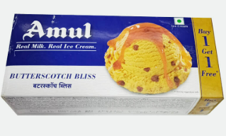 AMUL IC BSCOTCH 750ML1+1