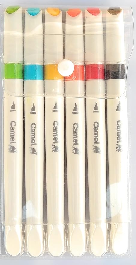 CAMLIN BRUSH PENS 6SH