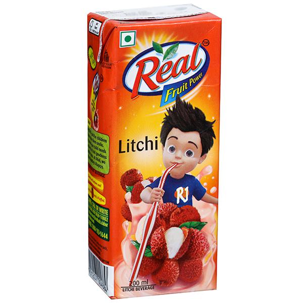 REAL 180ML LITCHI+
