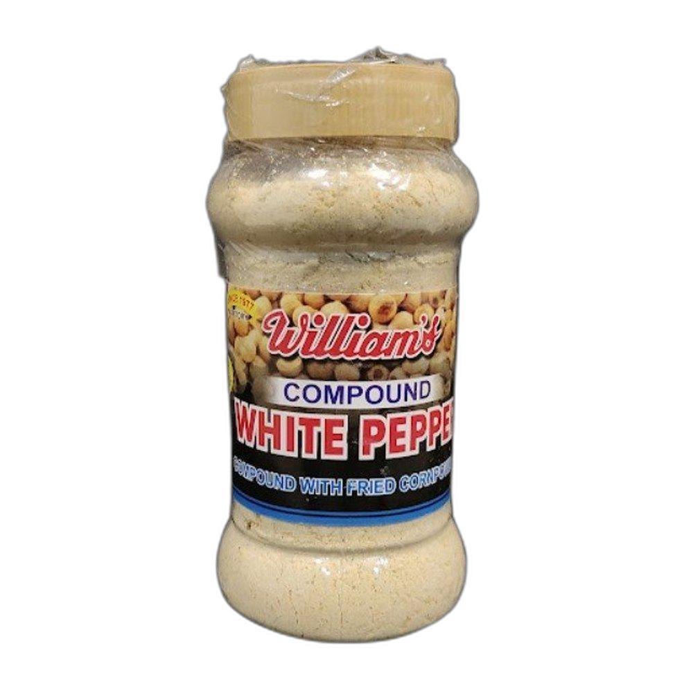 WILLIAM`S PEPPER POWDER WHITE 175G .