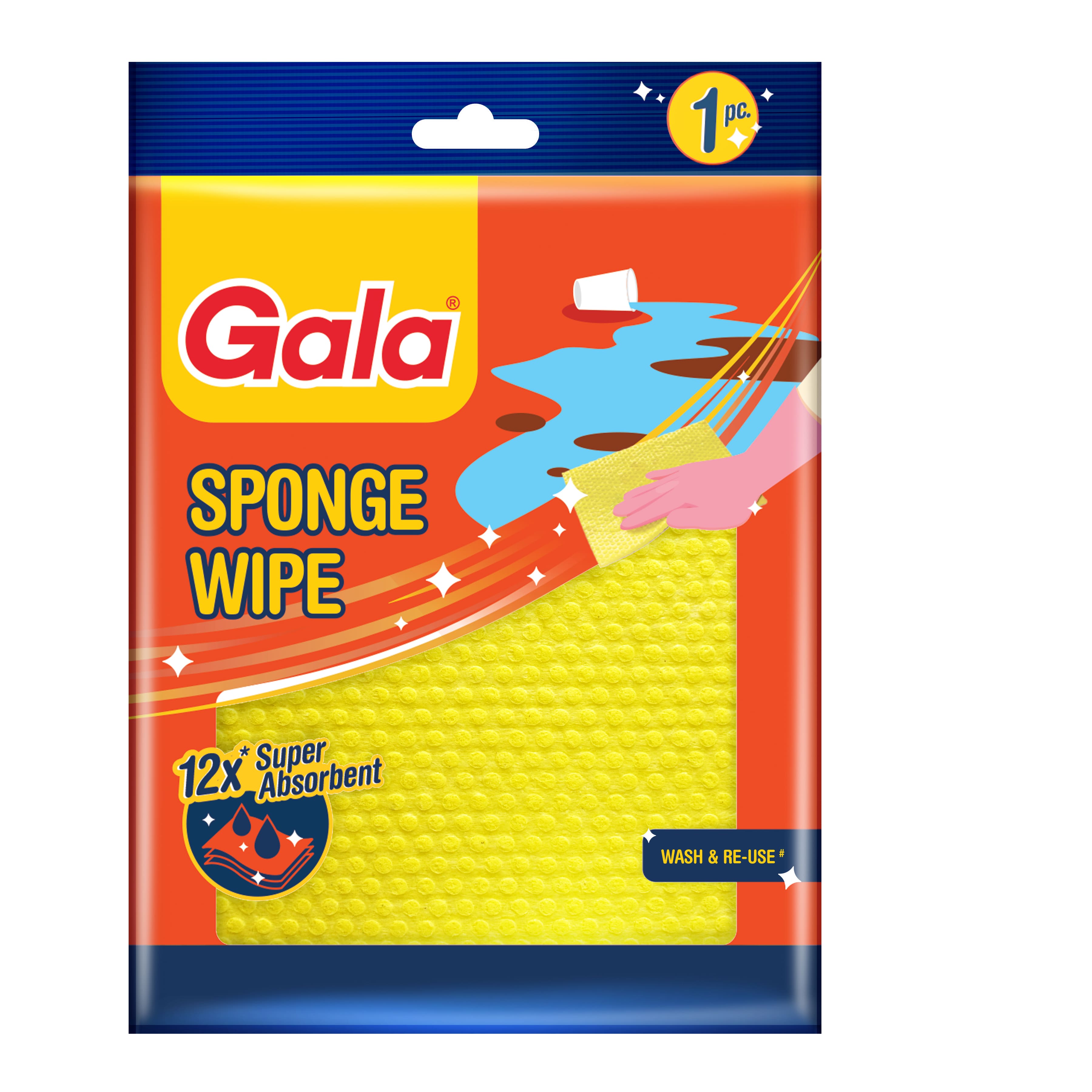 GALA SPONGE WIPE 1PCS