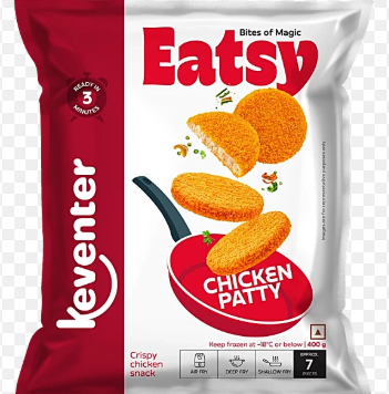 KEVENTER`S CHICKEN PATTY 400G